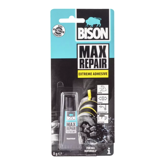 Клей BISON для всех видов ремонтных работ 8 гр (6311112)