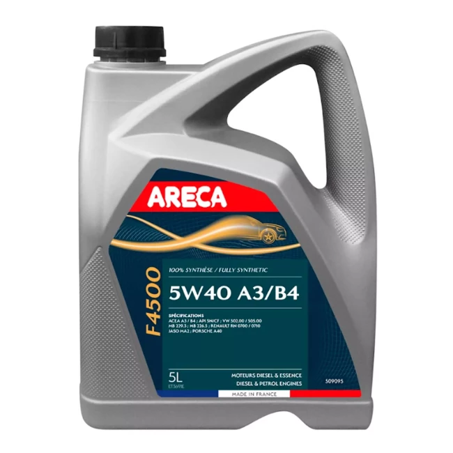 Моторное масло Areca F4500 5W-40 5л (050909)