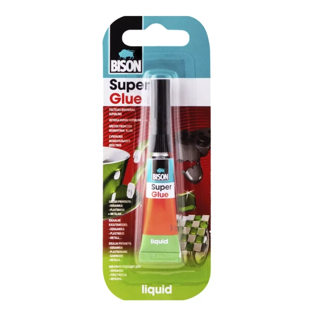 Суперклей Джамбо BISON 3 гр (6310398)