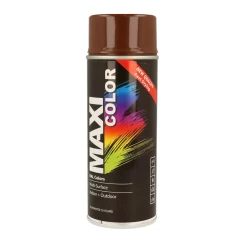 Емаль MAXI COLOR аерозольна декоративна коричнева 400 мл (MX8011)