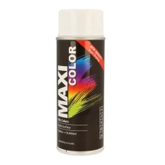 Аерозольна емаль універсальна декоративна Maxi Color Ral 9003 сигнально-білий 400 мл (MX9003)