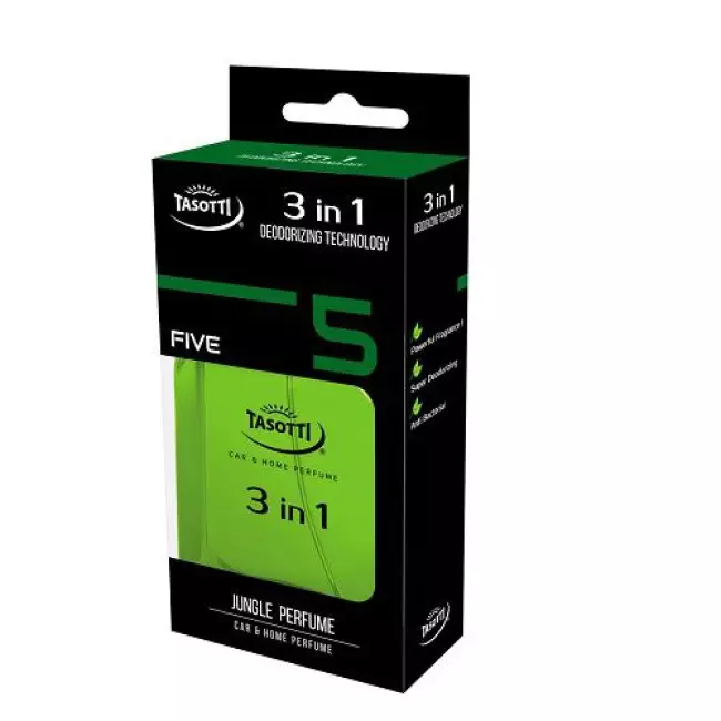 Ароматизатор Tasotti спрей антибактериальная 3 in 1  Jungle Perfume № 5 50 мл (TAS№5)