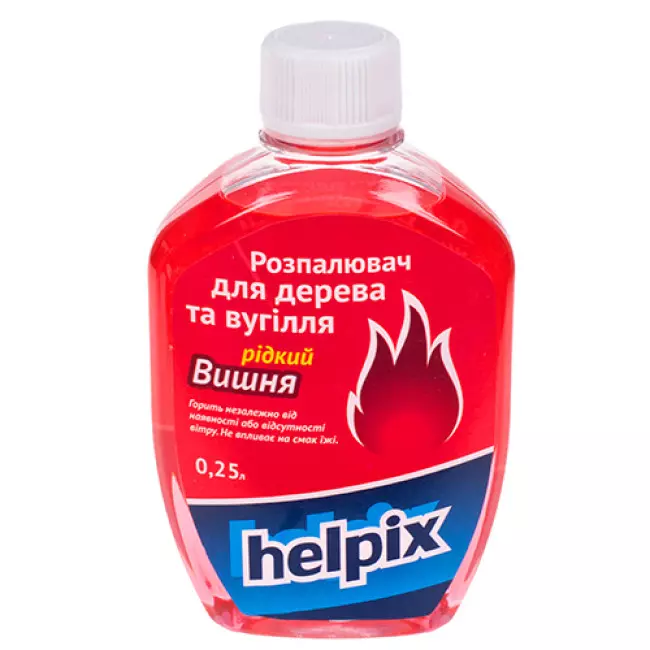 Розжиг для дерева и угля Helpix вишня 250 мл (0599)