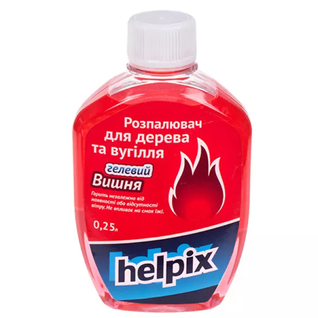 Розжиг для дерева и угля Helpix вишня 250 мл (0612) Розжиг для дерева и угля Helpix вишня 250 мл (0612)