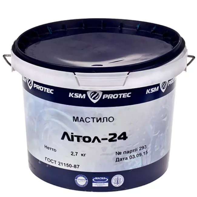Мастило KSM Protec Літол-24 2,7 кг (KSM-L2427)