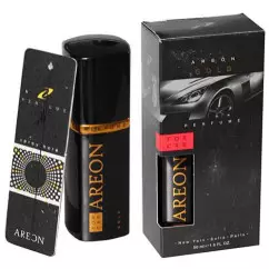 Освіжувач повітря AREON CAR Perfume 50ml, у пластику Black Silver (AP01)