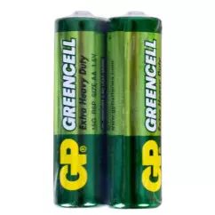 Батарейка GP GREENCELL 1.5V 15G-S2, R6, АА (4891199006425)