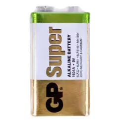 Батарейка GP SUPER ALKALINE 9V 1604AEB-5S1 6LF22 (4891199006500)