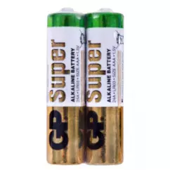 Батарейка GP SUPER ALKALINE 1.5V 24A-S2 LR03, AAA (4891199006494)