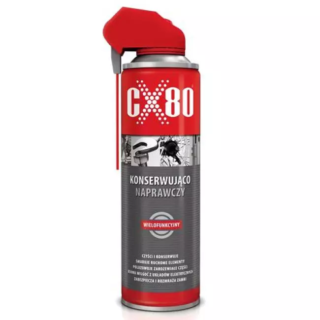 Многоцелевая смазка CX-80 Duo с двойным аппликатором 500 мл (CX-80 / 500ml Duo) Многоцелевая смазка CX-80 Duo с двойным аппликатором 500 мл (CX-80 / 500ml Duo)