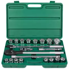 Набор торцевых головок 3/4"DR 19-50 мм 21 шт (6621MB)