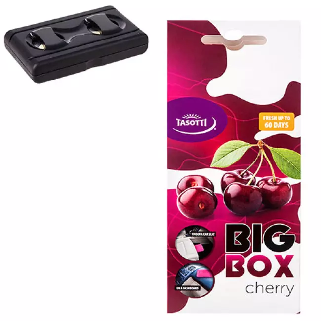 Ароматизатор Tasotti під сидіння Big box Cherry 58 г (115751) Ароматизатор Tasotti під сидіння Big box Cherry 58 г (115751)
