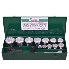 Набор торцевых головок 1"DR 32-85 мм 17 шт (8617M)