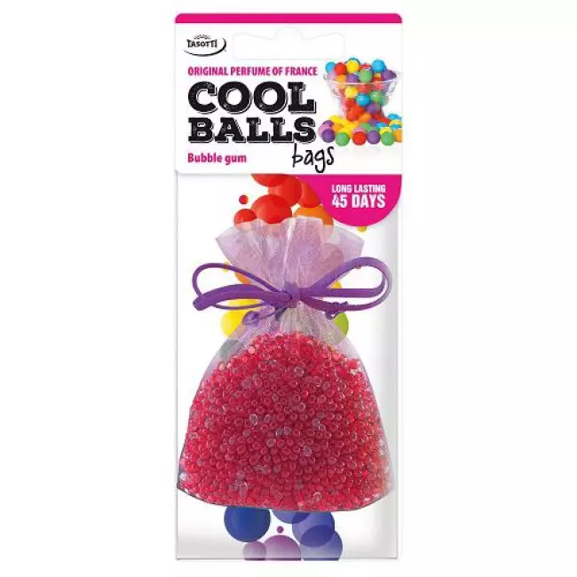 Ароматизатор Tasotti на зеркало мешочек Cool Balls Bags Bubble Gum (117083) Ароматизатор Tasotti на зеркало мешочек Cool Balls Bags Bubble Gum (117083)
