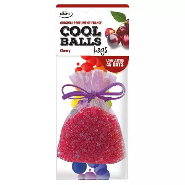 Ароматизатор Tasotti на зеркало мешочек Cool Balls Bags Cherry (115508)