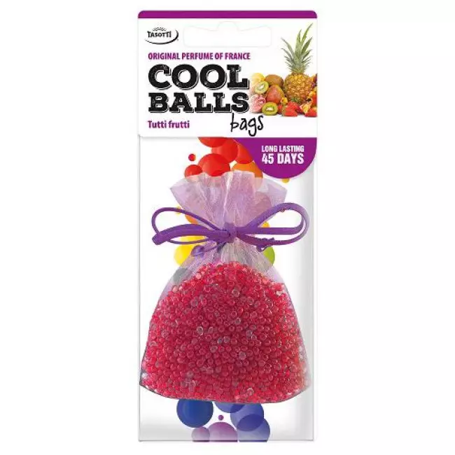 Ароматизатор Tasotti на зеркало мешочек Cool Balls Bags Tutti Frutti (115478) Ароматизатор Tasotti на зеркало мешочек Cool Balls Bags Tutti Frutti (115478)