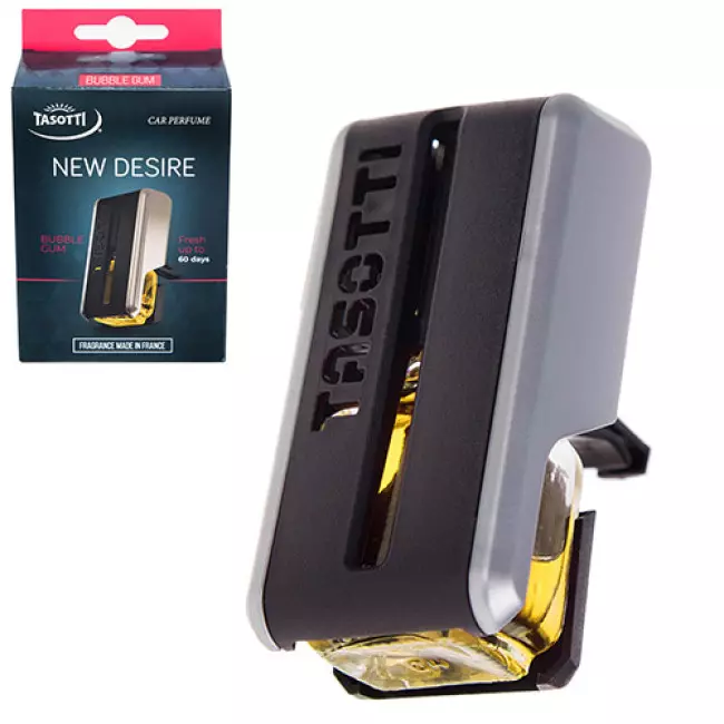 Ароматизатор Tasotti на дефлектор New Desire Bubble gum 8 мл (112668)