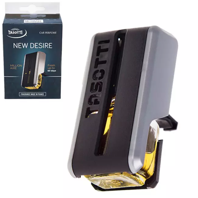 Ароматизатор Tasotti на дефлектор New Desire Millionaire 8 мл (116611) Ароматизатор Tasotti на дефлектор New Desire Millionaire 8 мл (116611)
