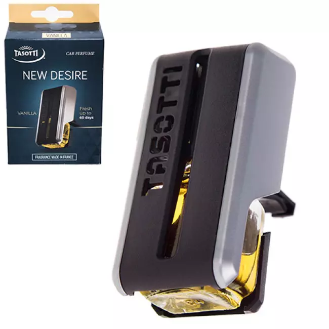 Ароматизатор Tasotti на дефлектор New Desire Vanilla 8 мл (116598)
