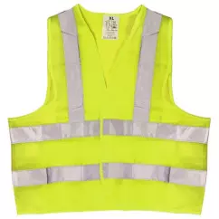 Жилет безпеки світловідбивний VITOL (yellow) 116 Y XL (ЖБ003)