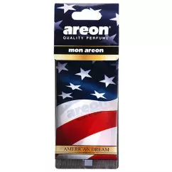 Освежитель воздуха AREON "Mon" сухой, листок Американская мечта (МА22)