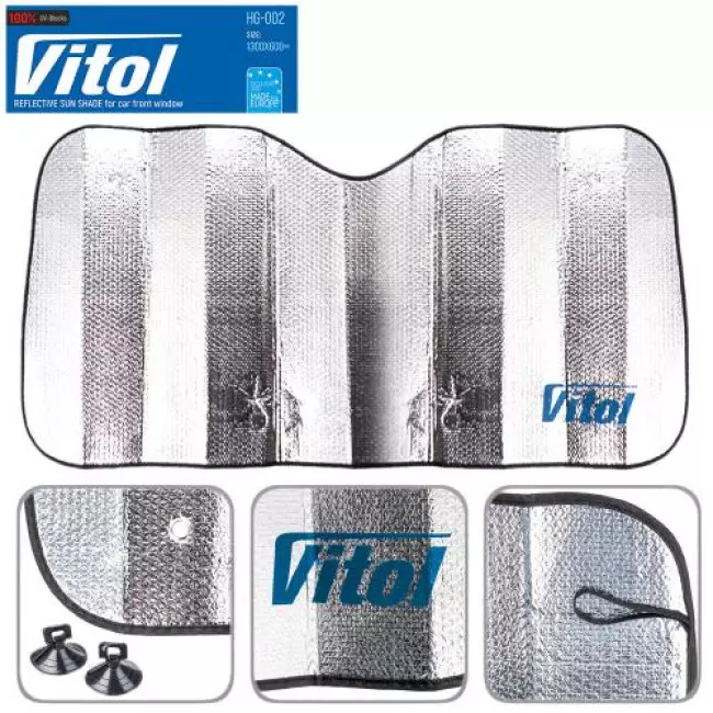 Шторка дзеркальна VITOL 1750х1000 (HG-002)