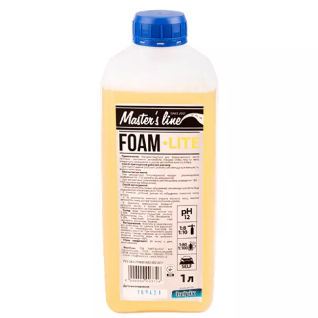 Активна піна Helpix Masters Line Foam Lite 1:8 1л/1,21 кг (3726)