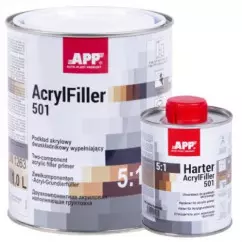 Грунт акриловый APP 2K HS Acrylfiller 5:1 черный 0.2 л (020409) (020506)