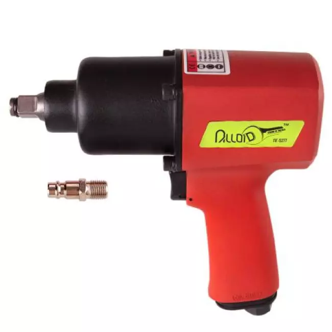 Пневмогайковёрт Alloid 1/2" 8800 об/мин 1492 Nm 29 кг (ПГ- 5277)