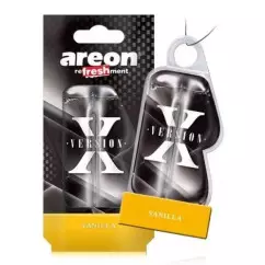 Освежитель воздуха AREON "LIQUID" X-Version жидкий, листок Vanilla 8,5 мл (LCX02)