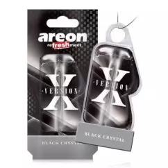 Освіжувач повітря AREON "LIQUID" X-Version рідкий, листок Black Crystal 8,5 мл (LCX01)