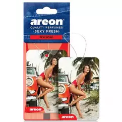 Освіжувач повітря AREON Sexy Fresh сухий, листок Sexy Road (ASF02)