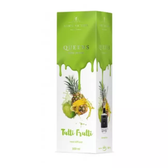 Ароматизатор Tasotti для дома офиса Car&Home QUEENS White Tutti Frutti 100 мл (100254)