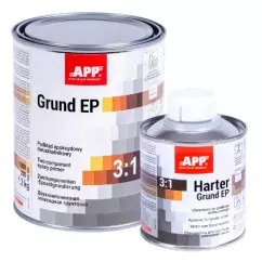 Грунт APP grund EP 3:1 эпоксидный + отвердитель серый 0.2 л (021201)