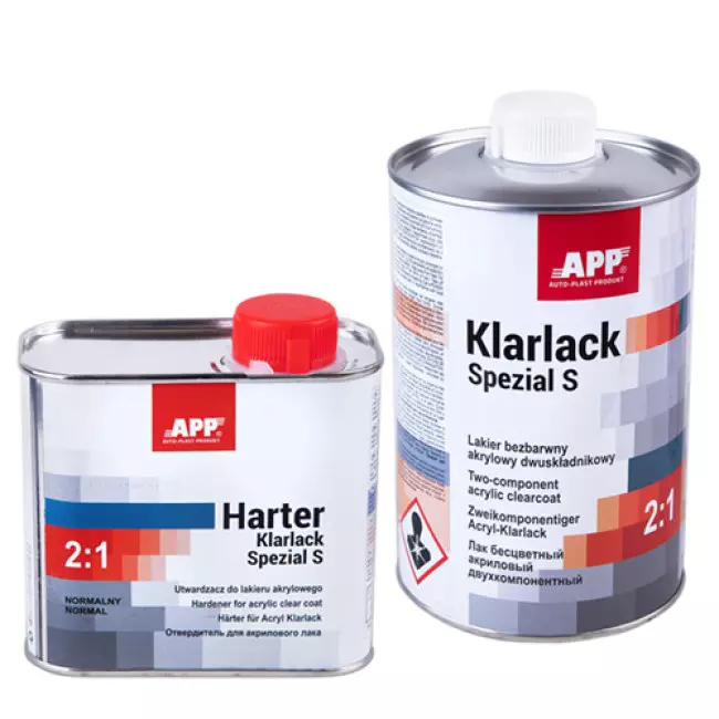 Лак акриловый APP 2K HS Acryl Klarlack Spezial S 2:1 (020109) (020317)