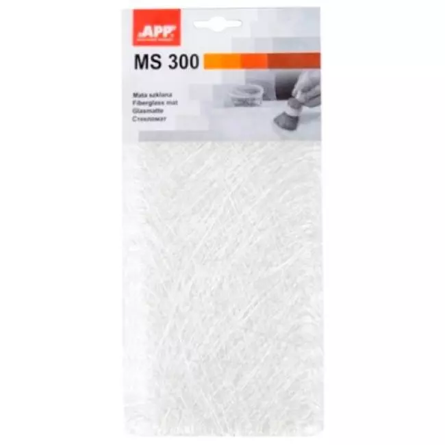 Стекломат APP MS 300 300г/м2 0,5м2 (010903) Стекломат APP MS 300 300г/м2 0,5м2 (010903)