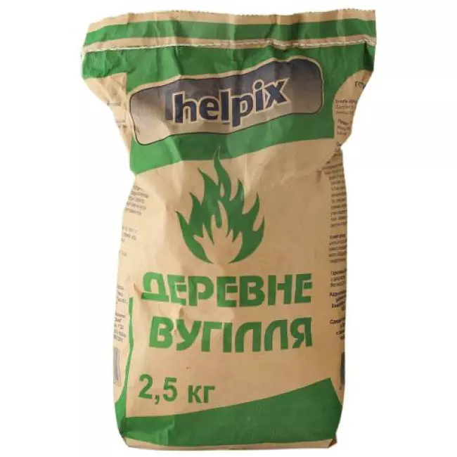 Вугілля деревне Helpix 2,5 кг (0113)