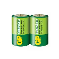 Батарейка GP GREENCELL 1.5V 13G-S2, R20, D (4891199000072)