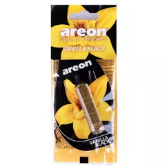 Освежитель воздуха AREON "LIQUID" жидкий, листок Vanilla Black  5ml (LR23)