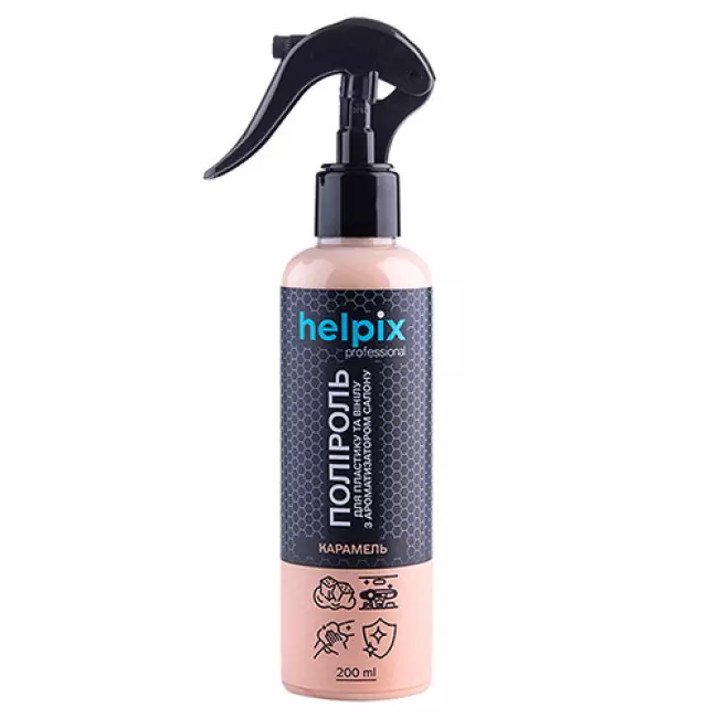 Полироль Helpix Professional для пластика и винила карамель 200 мл (6522) Полироль Helpix Professional для пластика и винила карамель 200 мл (6522)