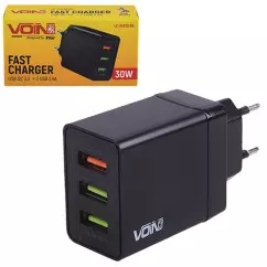 Сетевое зарядное устройство VOIN 30W (LC-34830 BK)