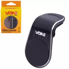 Тримач мобільного телефону VOIN магнітний на дефлектор (UH-2011BK)