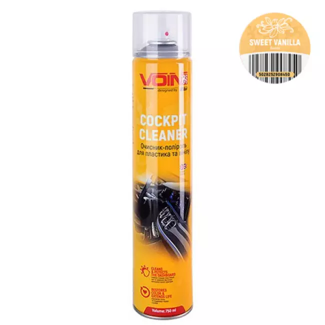 Полироль для пластика и винила VOIN SWEET VANILLA 750 мл (SV 750)