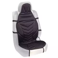 Накидка на сидіння VITOL з підігрівом 117x50см (ZL012 BK)