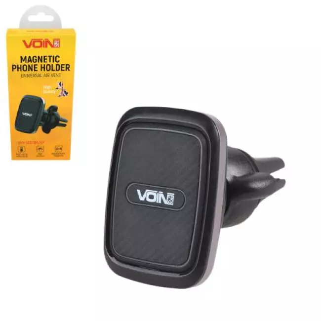 Автомобильный держатель VOIN магнитный (UHV-5007BK/GY)