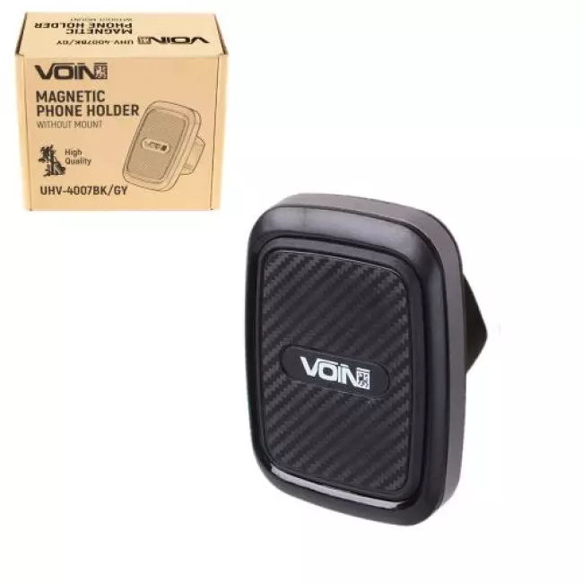 Автомобильный держатель VOIN магнитный (UHV-4007BK/GY)