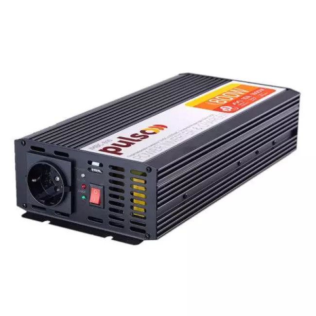 Інвертор PULSO IMBC-810 12V-220V 800W 10A (IMBC-810 2в1)
