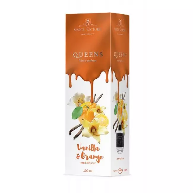 Ароматизатор Tasotti для дома офиса Car&Home QUEENS White Vanilla & Orange 100 мл (100246) Ароматизатор Tasotti для дома офиса Car&Home QUEENS White Vanilla & Orange 100 мл (100246)