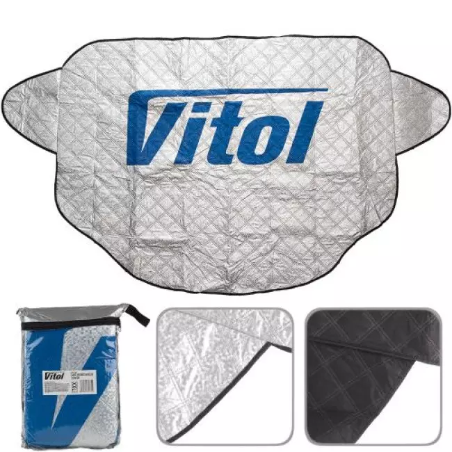 Шторка сонцезахисна Vitol 160х120 см (НЛС-160) Шторка сонцезахисна Vitol 160х120 см (НЛС-160)