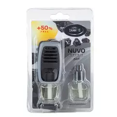 Ароматизатор Tasotti на дефлектор Nuvo Double Blister Black 8 мл 12 шт